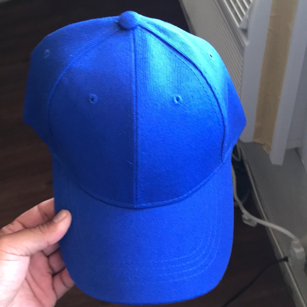 Brand new blue hat never worn